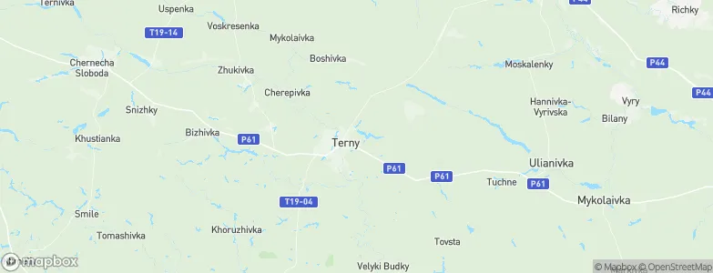 Sums’ka Oblast’, Ukraine Map