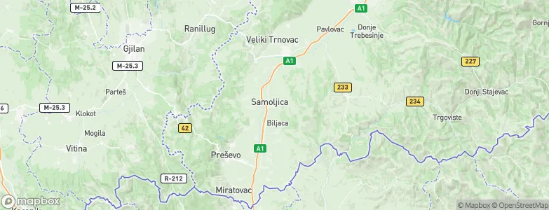 Sumulice, Serbia Map