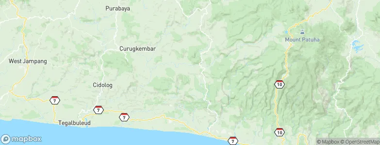 Sumur, Indonesia Map