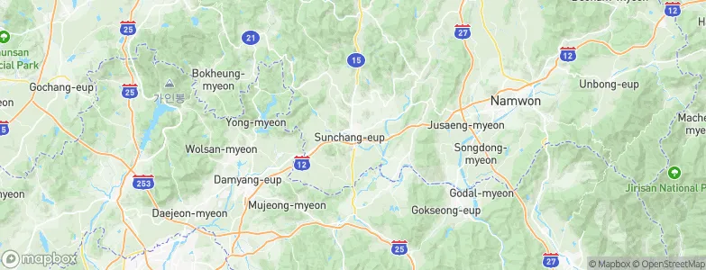 Sunchang-chodeunghakgyo, South Korea Map