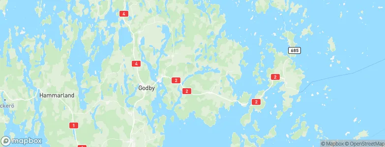 Sund, Åland Map