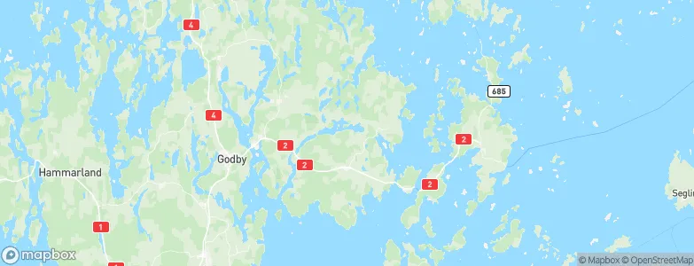 Sund, Åland Map