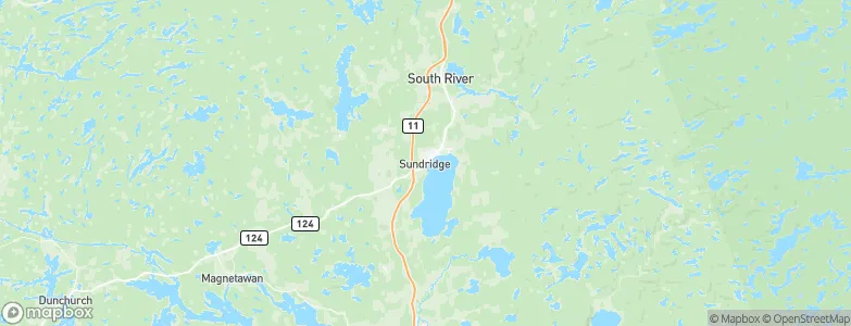 Sundridge, Canada Map