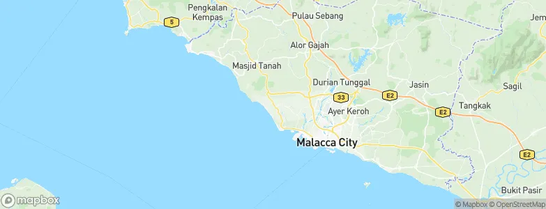 Sungai Udang, Malaysia Map