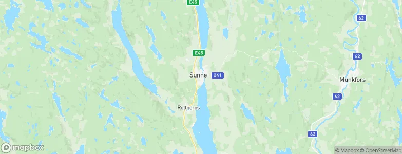 Sunne, Sweden Map