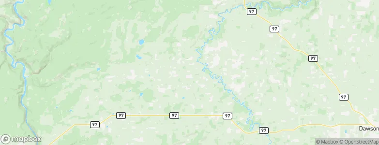 Sunset Prairie, Canada Map