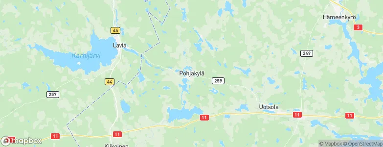 Suodenniemi, Finland Map