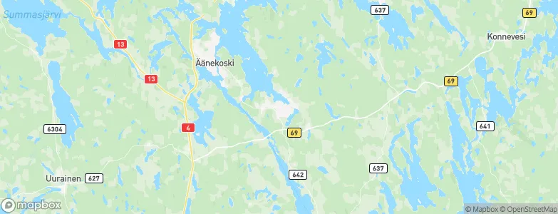 Suolahti, Finland Map