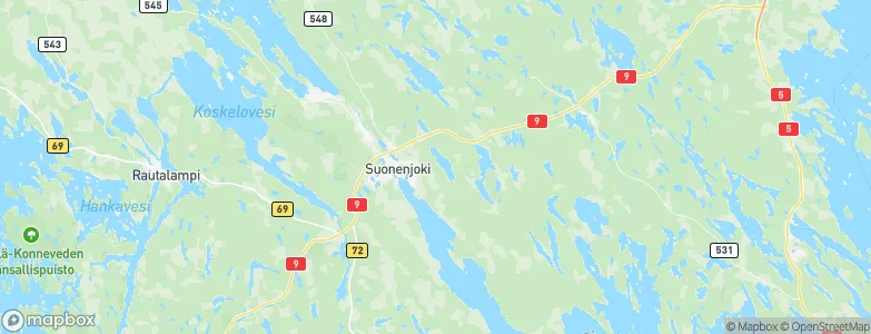 Suonenjoki, Finland Map
