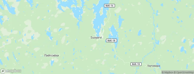 Suoyarvi, Russia Map