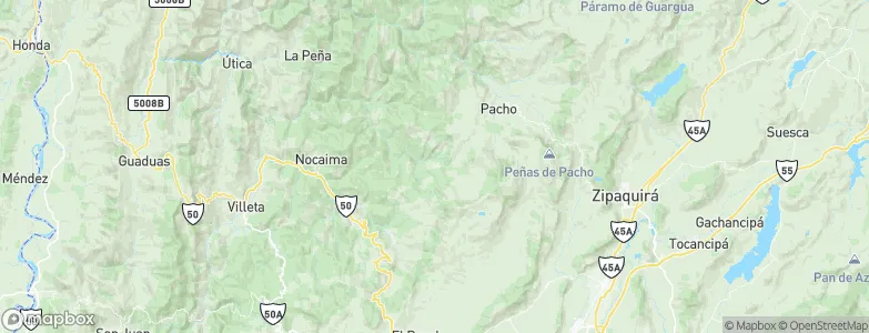 Supatá, Colombia Map
