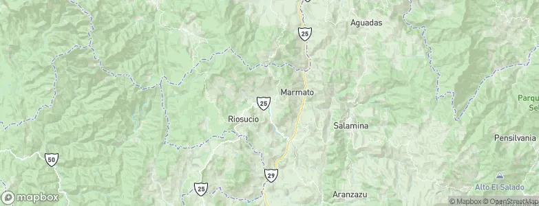 Supía, Colombia Map