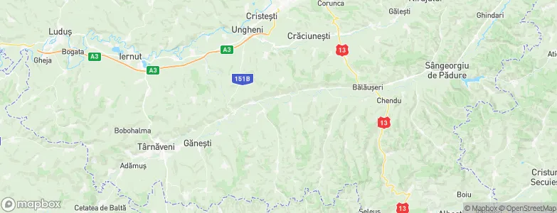 Suplac, Romania Map