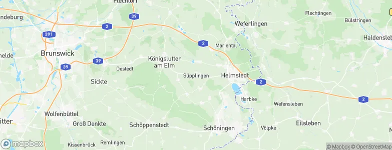 Süpplingen, Germany Map