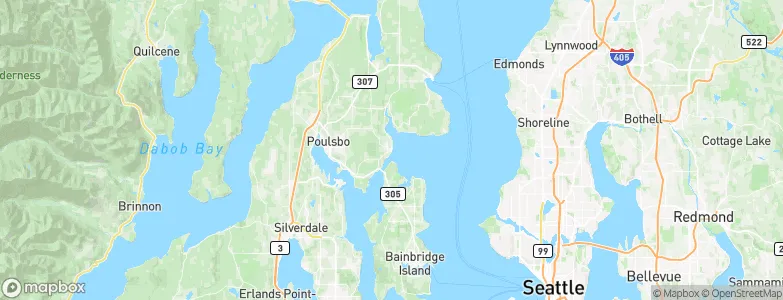 Suquamish, United States Map