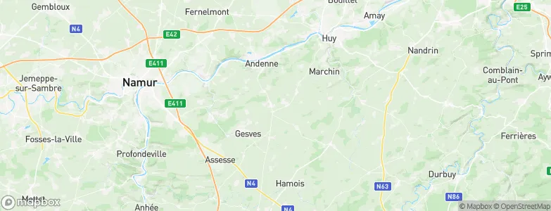 Sur le Try, Belgium Map