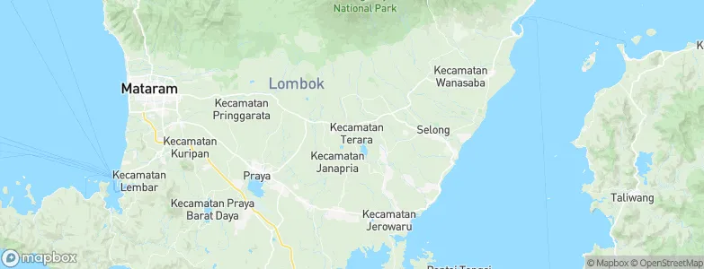 Suradi Selatan, Indonesia Map