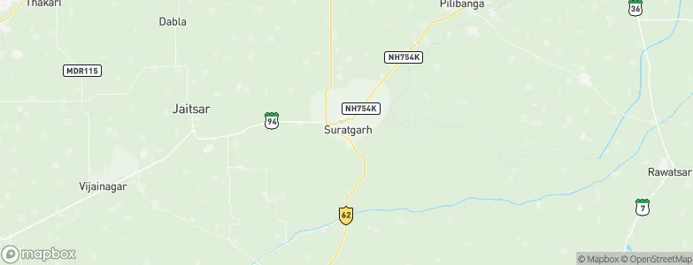Suratgarh, India Map
