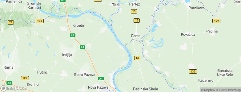 Surduk, Serbia Map