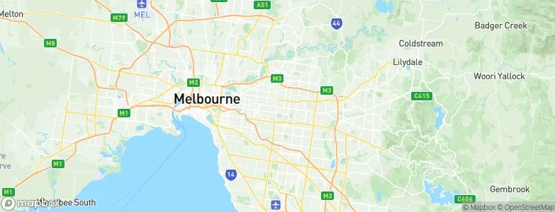 Surrey Hills, Australia Map