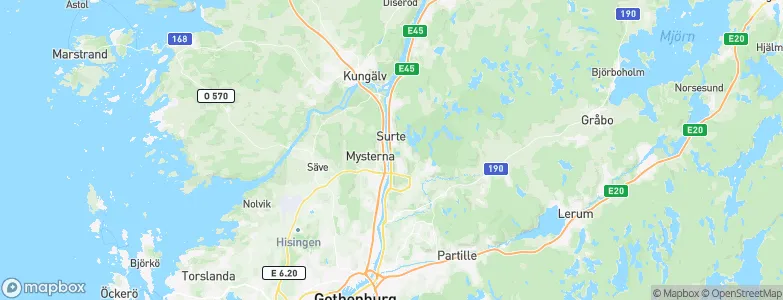 Surte, Sweden Map