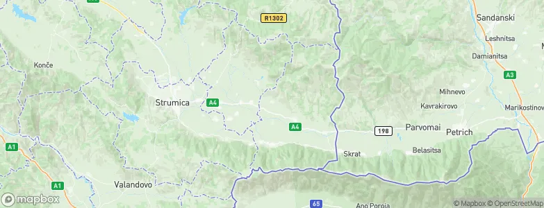 Sušica, Macedonia Map