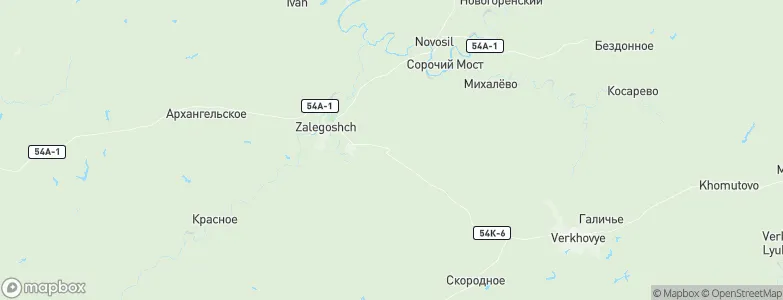 Sutolka, Russia Map