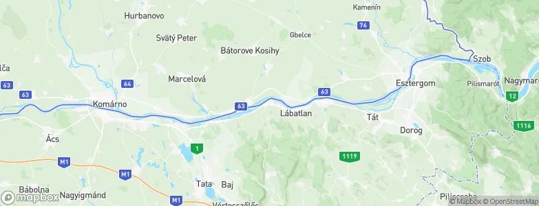 Süttő, Hungary Map
