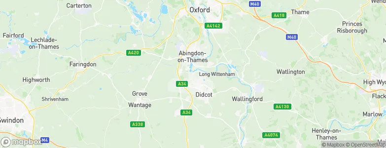 Sutton Courtenay, United Kingdom Map
