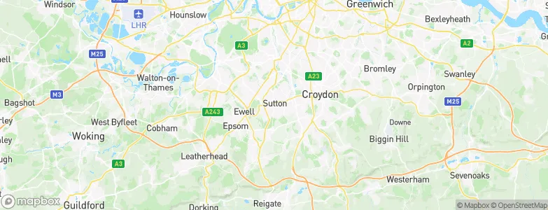 Sutton, United Kingdom Map