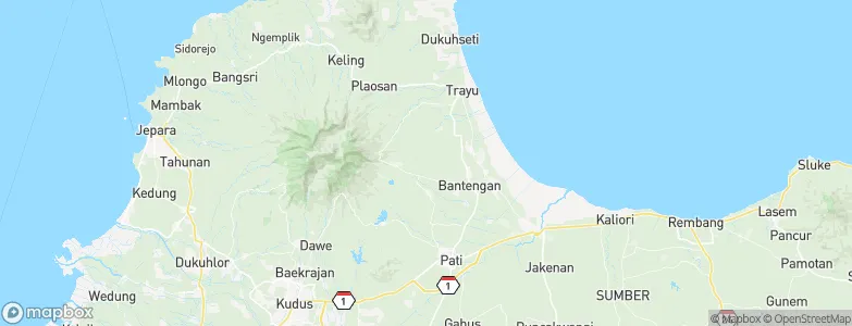 Suwatu, Indonesia Map