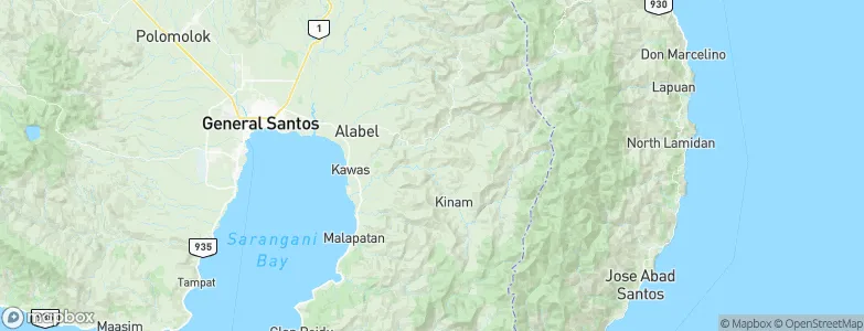 Suyan, Philippines Map