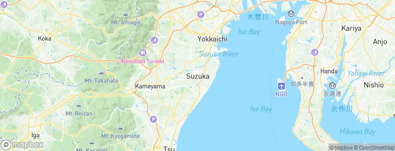 Suzuka, Japan Map