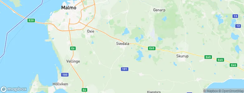 Svedala, Sweden Map