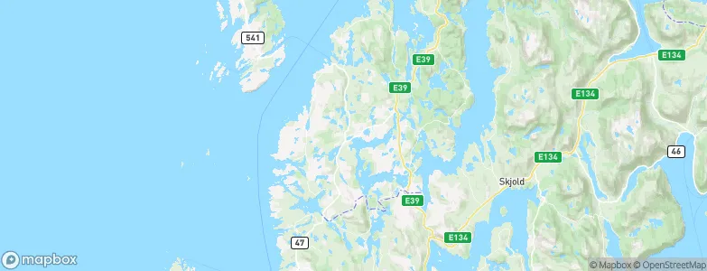 Sveio, Norway Map
