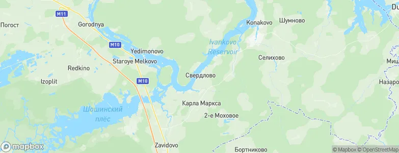 Sverdlovo, Russia Map