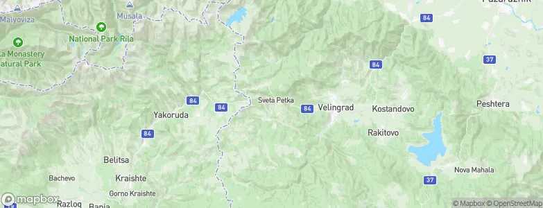 Sveta Petka, Bulgaria Map
