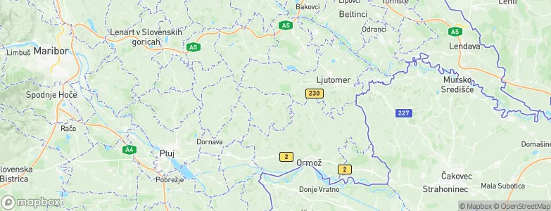 Sveti Tomaž, Slovenia Map