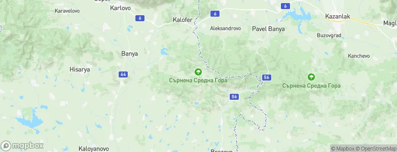 Svezhen, Bulgaria Map