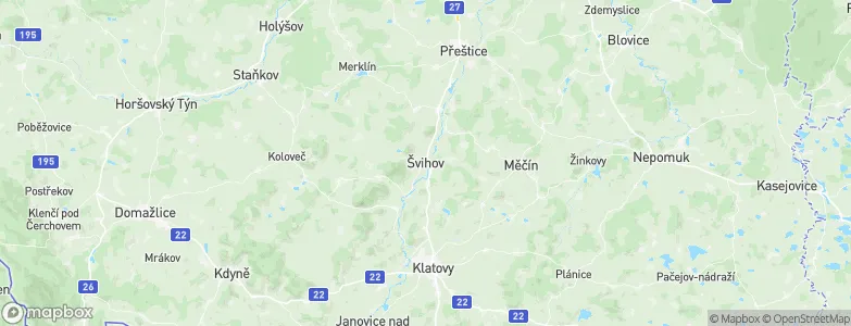 Švihov, Czechia Map