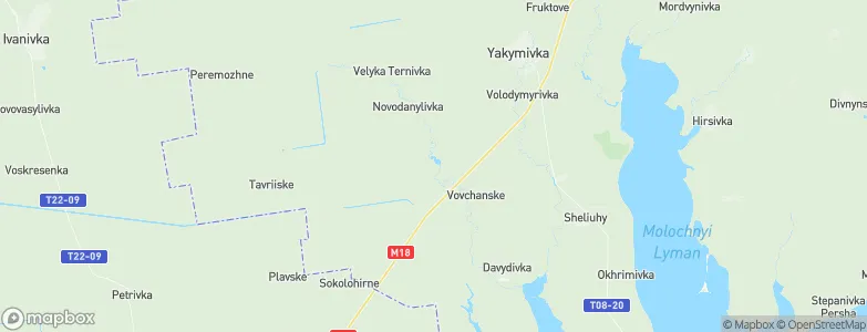 Svobodnaya Zhizn’, Ukraine Map