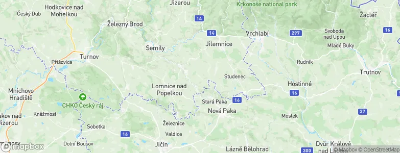 Svojek, Czechia Map