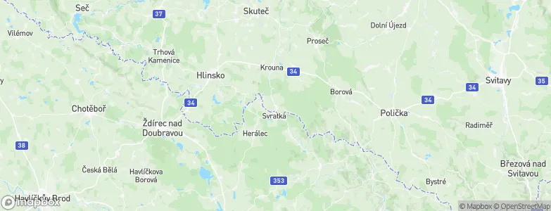 Svratouch, Czechia Map