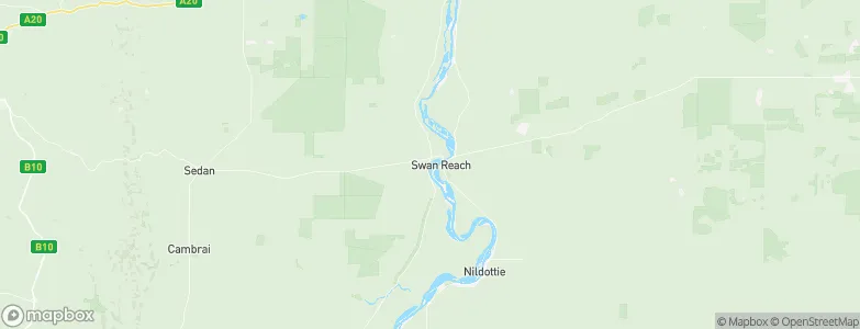 Swan Reach, Australia Map