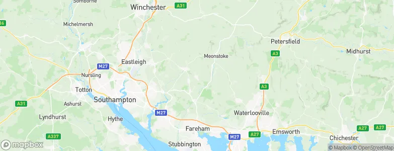 Swanmore, United Kingdom Map