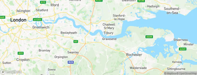 Swanscombe, United Kingdom Map