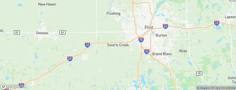 Swartz Creek, United States Map