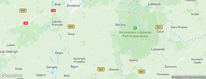 Świedziebnia, Poland Map