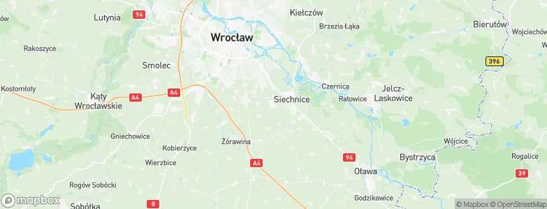 Święta Katarzyna, Poland Map