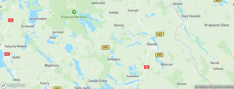 Swietajno, Poland Map